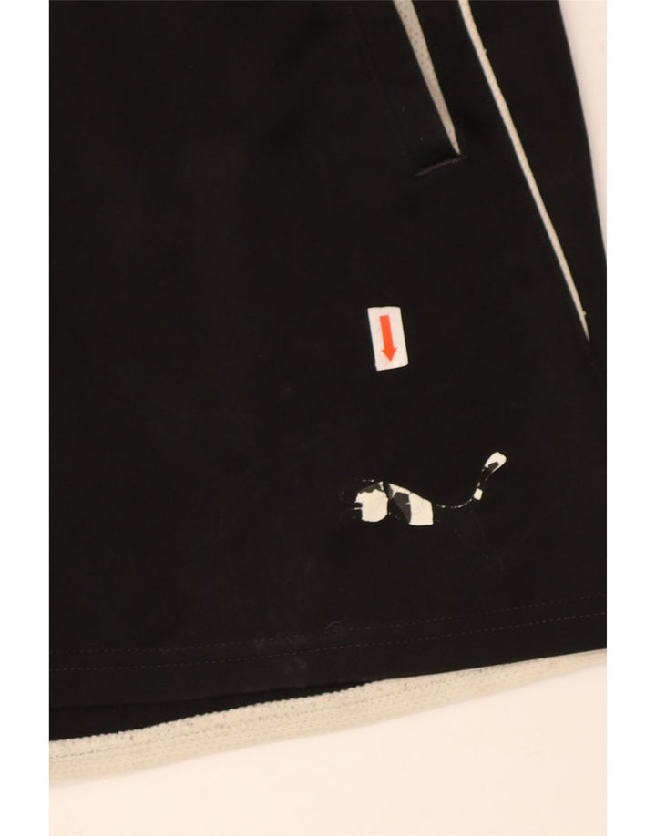 Pantaloni scurți sport Puma băieți 13-14 ani XL poliester negru