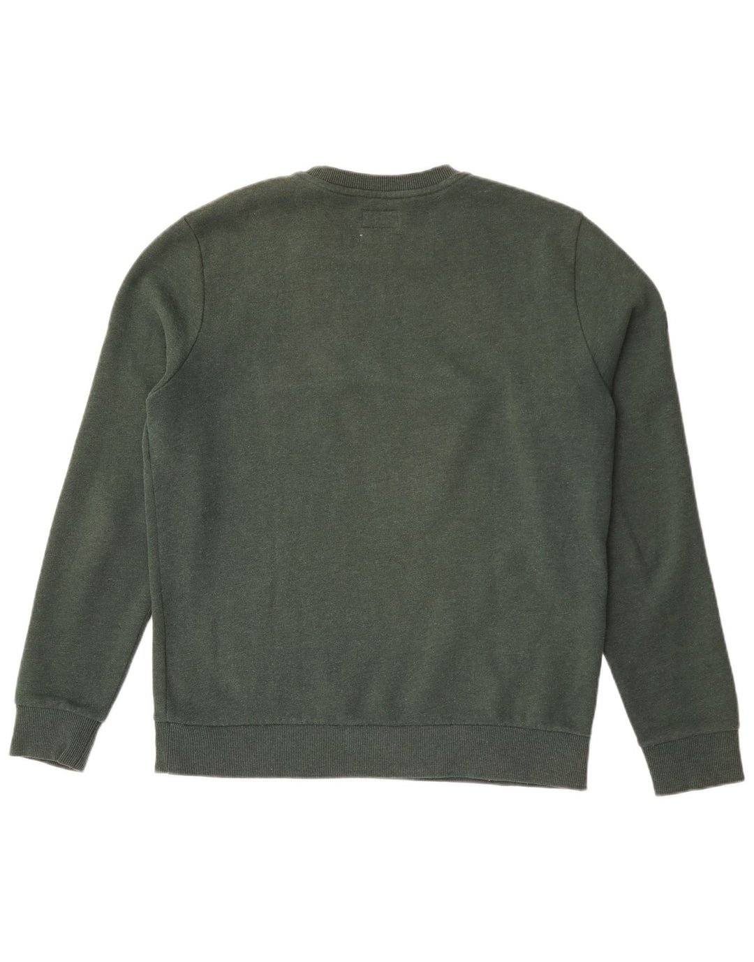 Pulover grafic Superdry pentru bărbați, bumbac mare, verde
