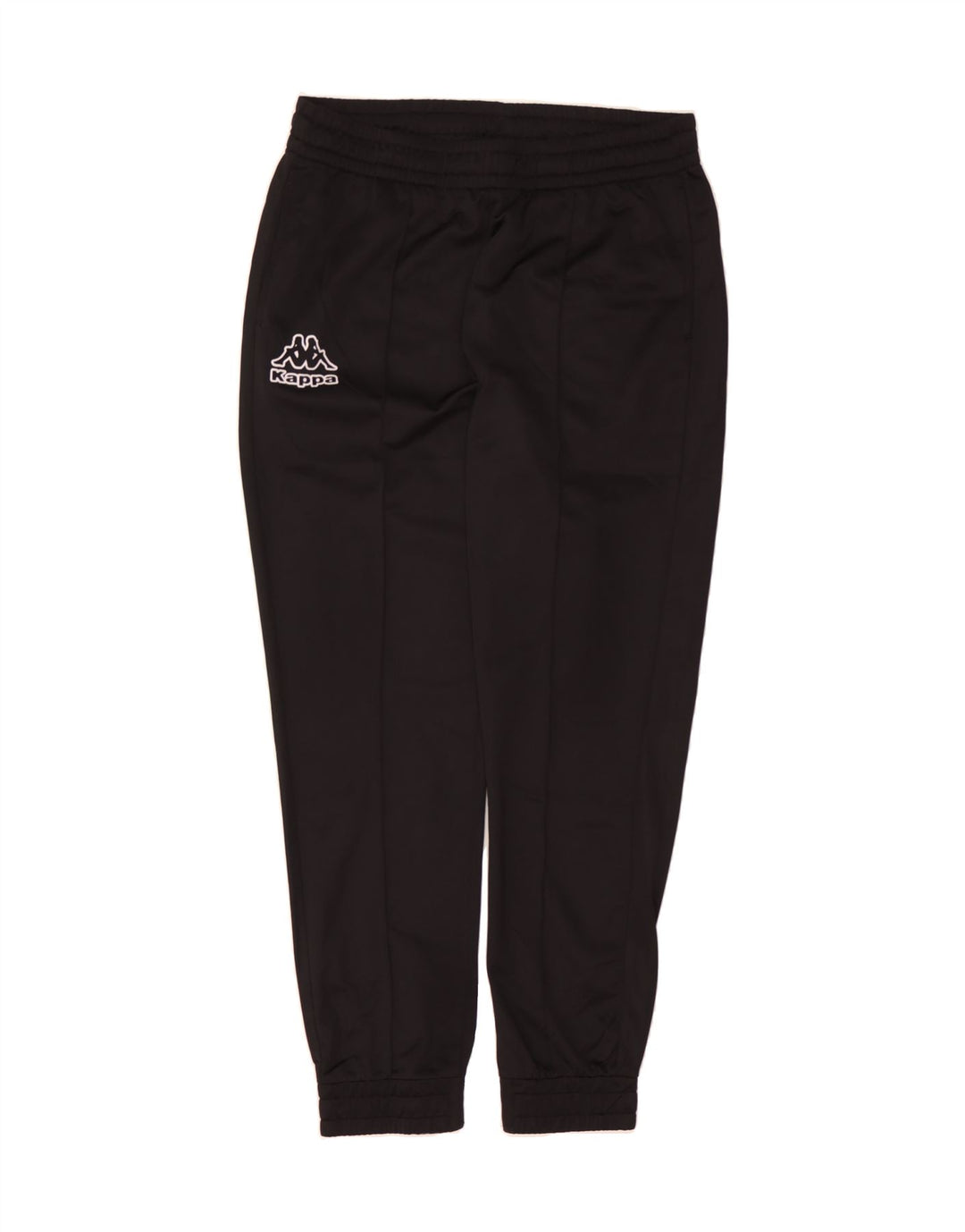 KAPPA Womens Tracksuit Trousers Joggers UK 14 Large  Black Polyester Vintage Kappa and Second-Hand Kappa from Messina Hembry 