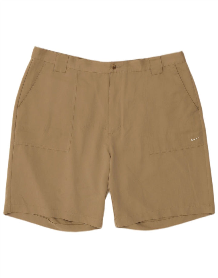 Pantaloni scurți chino pentru bărbați Nike W40 XL poliester bej