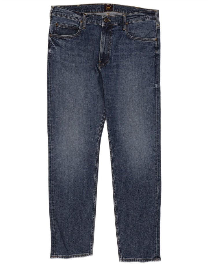 Blugi Lee Rider Slim pentru bărbați W36 L32 Bumbac albastru