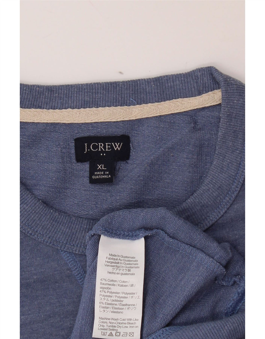 Hanorac pentru bărbați J. CREW Jumper XL Bumbac albastru