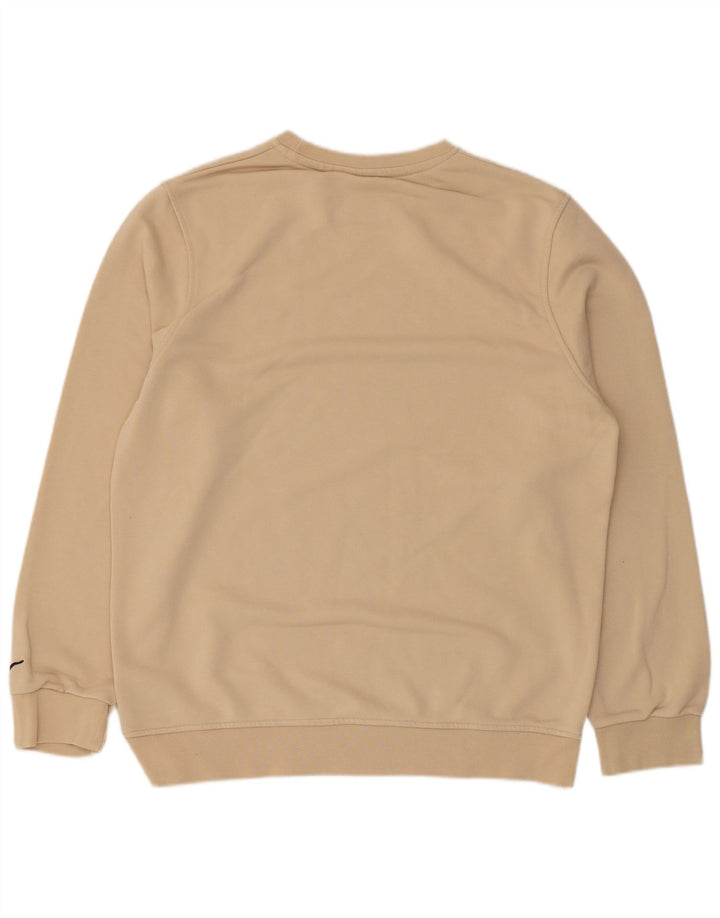 Pulover Nike pentru femei, UK 20 2XL, bej, bumbac