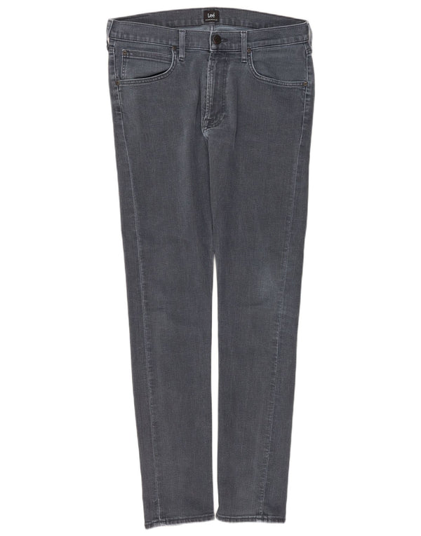 Blugi skinny pentru bărbați Lee Luke W33 L34 bumbac gri