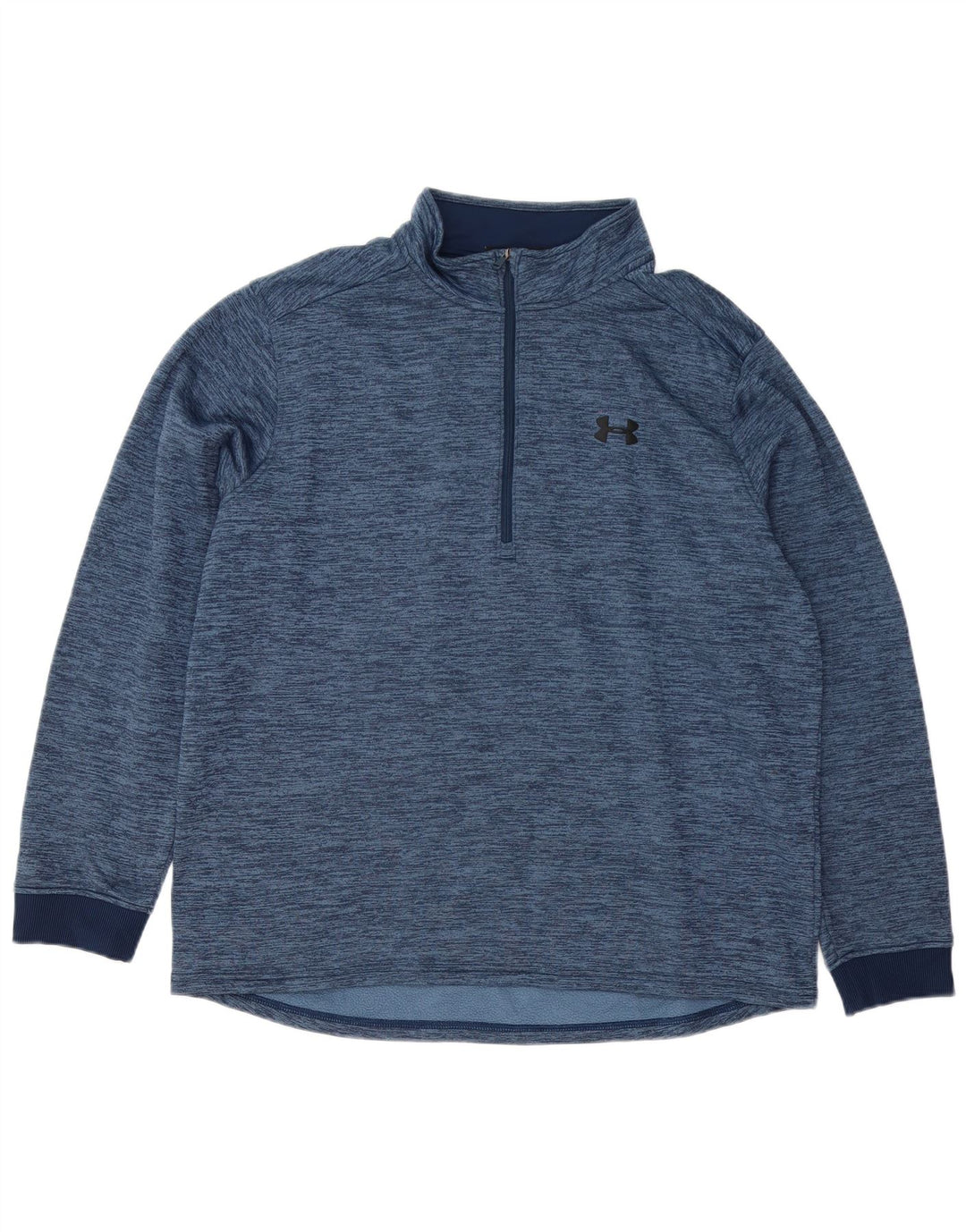 Top de trening Under Armour Cold Gear Pullover pentru bărbați, XL, bleumarin, pătat