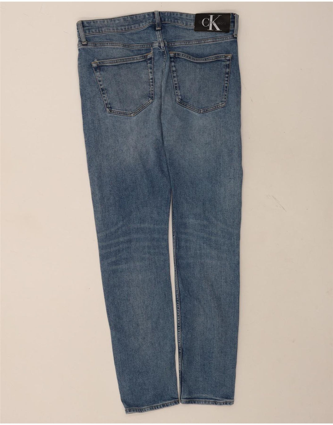 Blugi slim pentru bărbați Calvin Klein W31 L32 Bumbac albastru