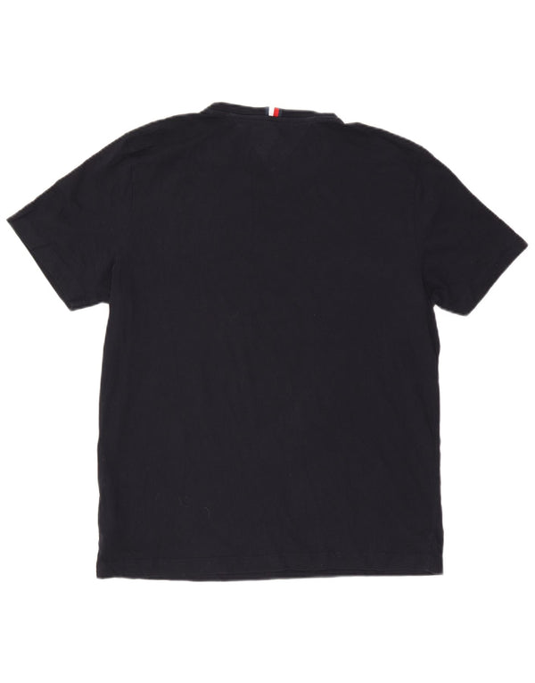 Tricou grafic pentru bărbați Tommy Hilfiger Top XL Bumbac bleumarin