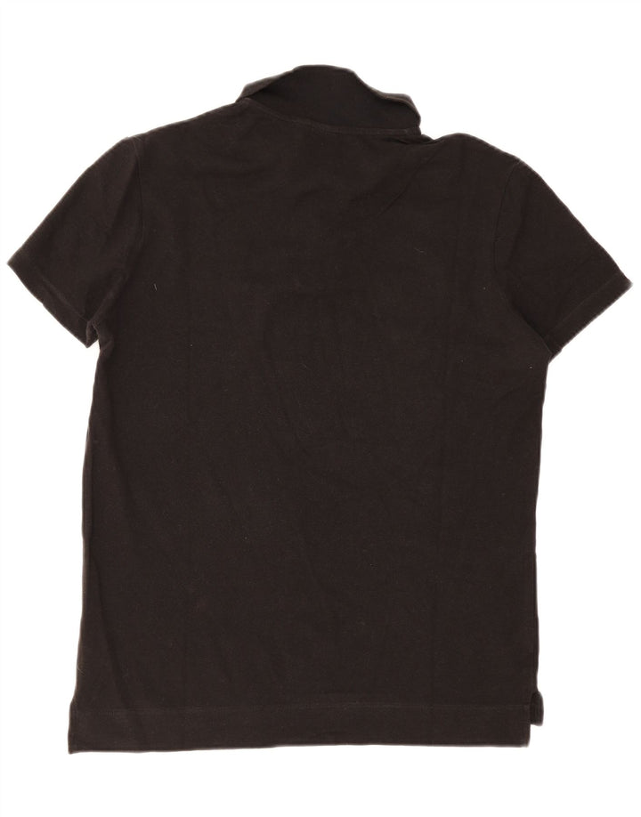 Cămașă polo Calvin Klein pentru bărbați IT 48 Bumbac mediu negru
