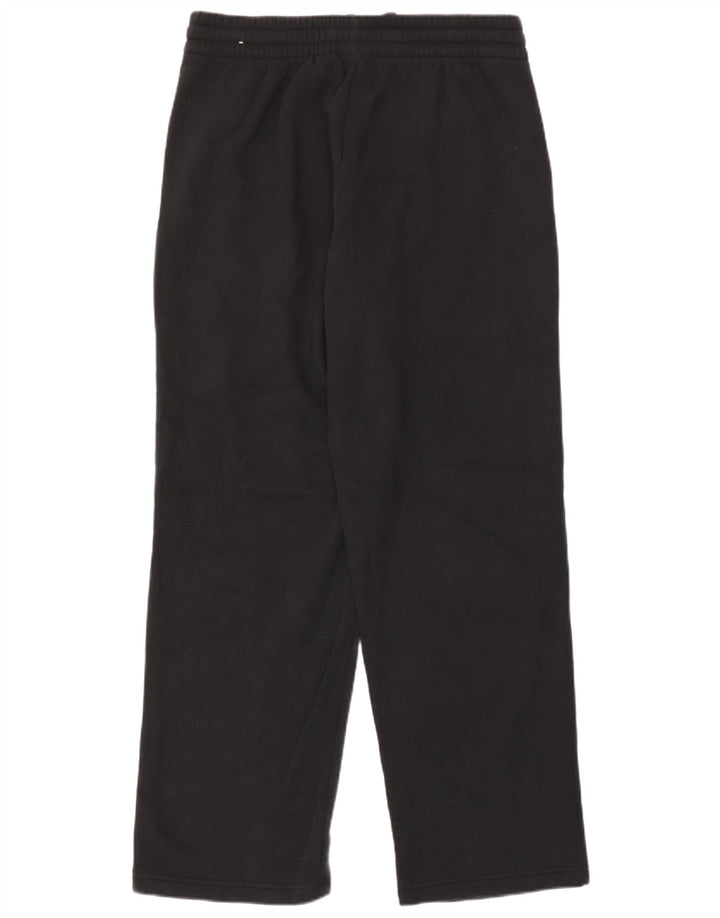 Pantaloni de trening Adidas pentru bărbați, bumbac mediu negru