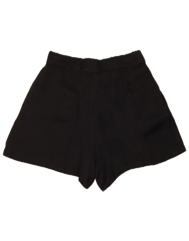 Pantaloni scurți chino pegged ZARA pentru femei XS W24 modal negru