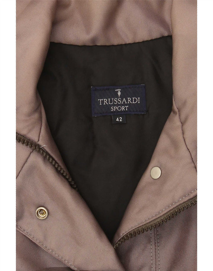 Jachetă de vânt pentru femei Trussardi IT 42 gri mediu