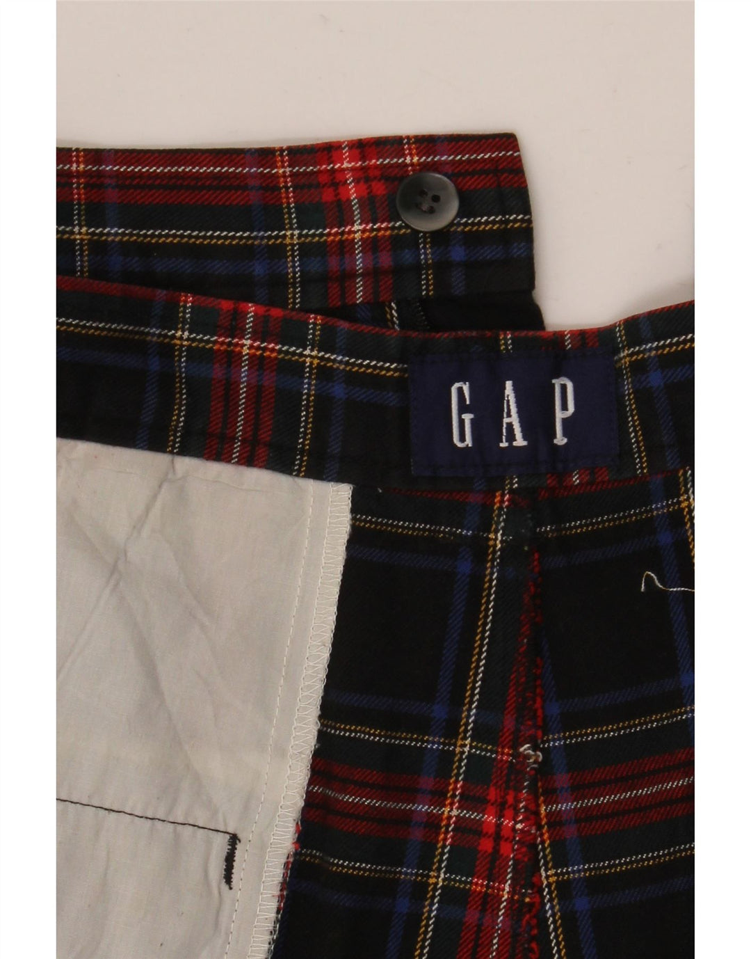 Pantaloni scurți chino pegged Gap pentru bărbați W30 Medium Black Check