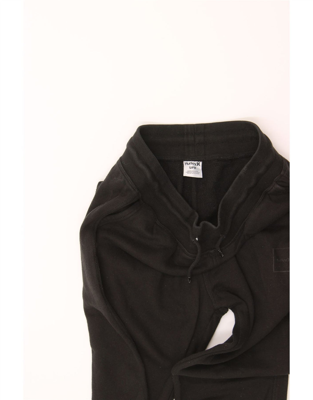 HURLEY Mens Tracksuit Trousers Joggers Small  Black Cotton Vintage Hurley and Second-Hand Hurley from Messina Hembry 