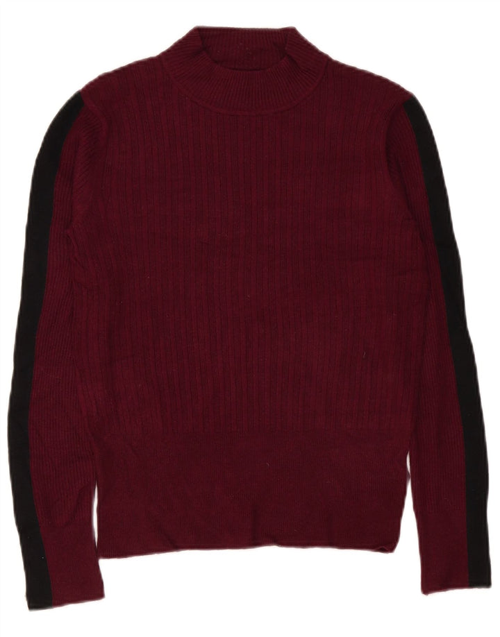 Pulover cu gât țestoasă pentru femei Marks & Spencer UK 10 mic violet