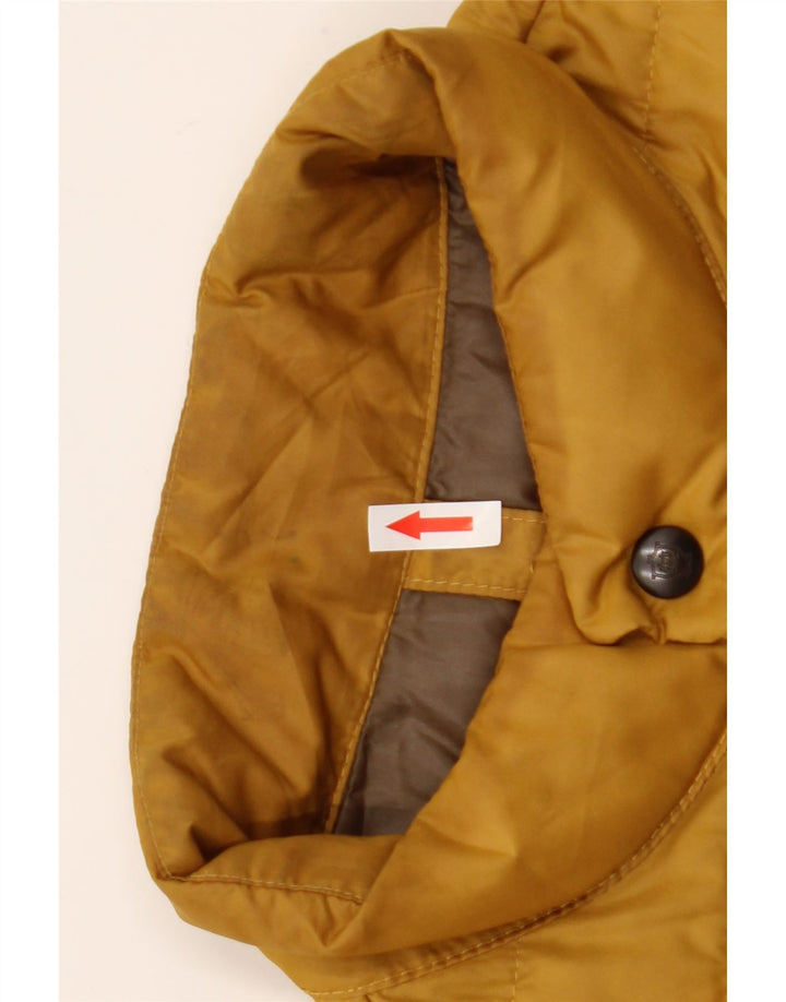 Gilet căptușit Massimo Dutti pentru bărbați UK 36 Poliester galben mic