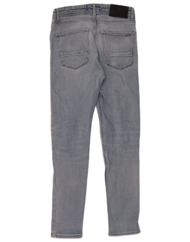 Jeans skinny învechiți pentru bărbați Champion W30 L30 albastru