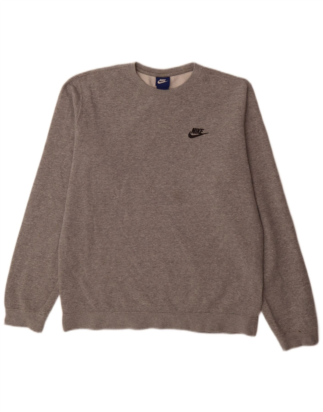 Pulover Nike pentru bărbați, bumbac, gri mediu