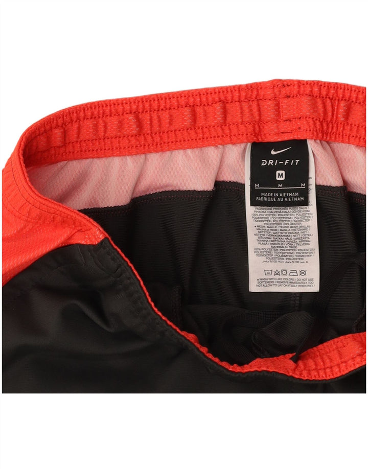 Pantaloni de trening NIKE Dri Fit pentru bărbați, gri mediu, poliester color bloc