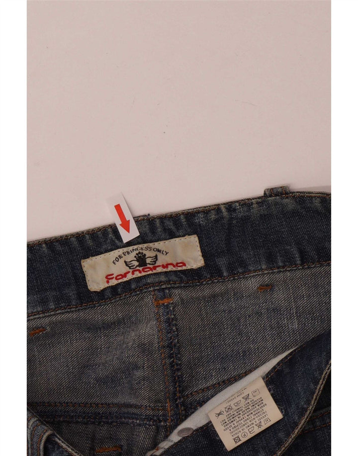 Pantaloni scurți Fornarina Denim pentru Damă W30 Bumbac Albastru Mediu