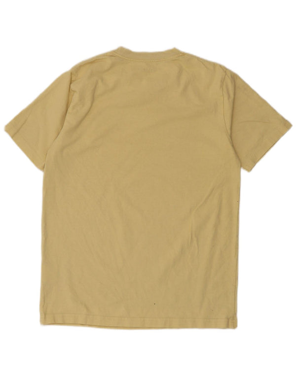 Tricou pentru bărbați Carhartt Top mic din bumbac galben
