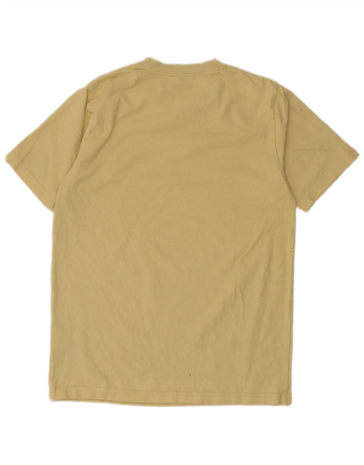 Tricou pentru bărbați Carhartt Top mic din bumbac galben