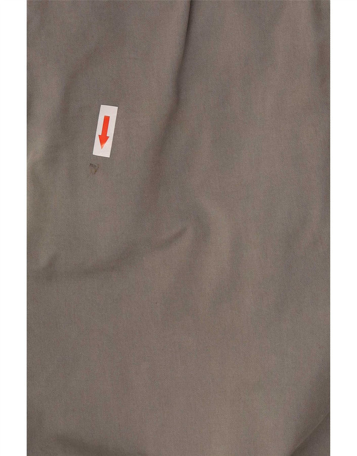 Pantaloni tăiați pentru bărbați Gant L38 L25 bumbac gri