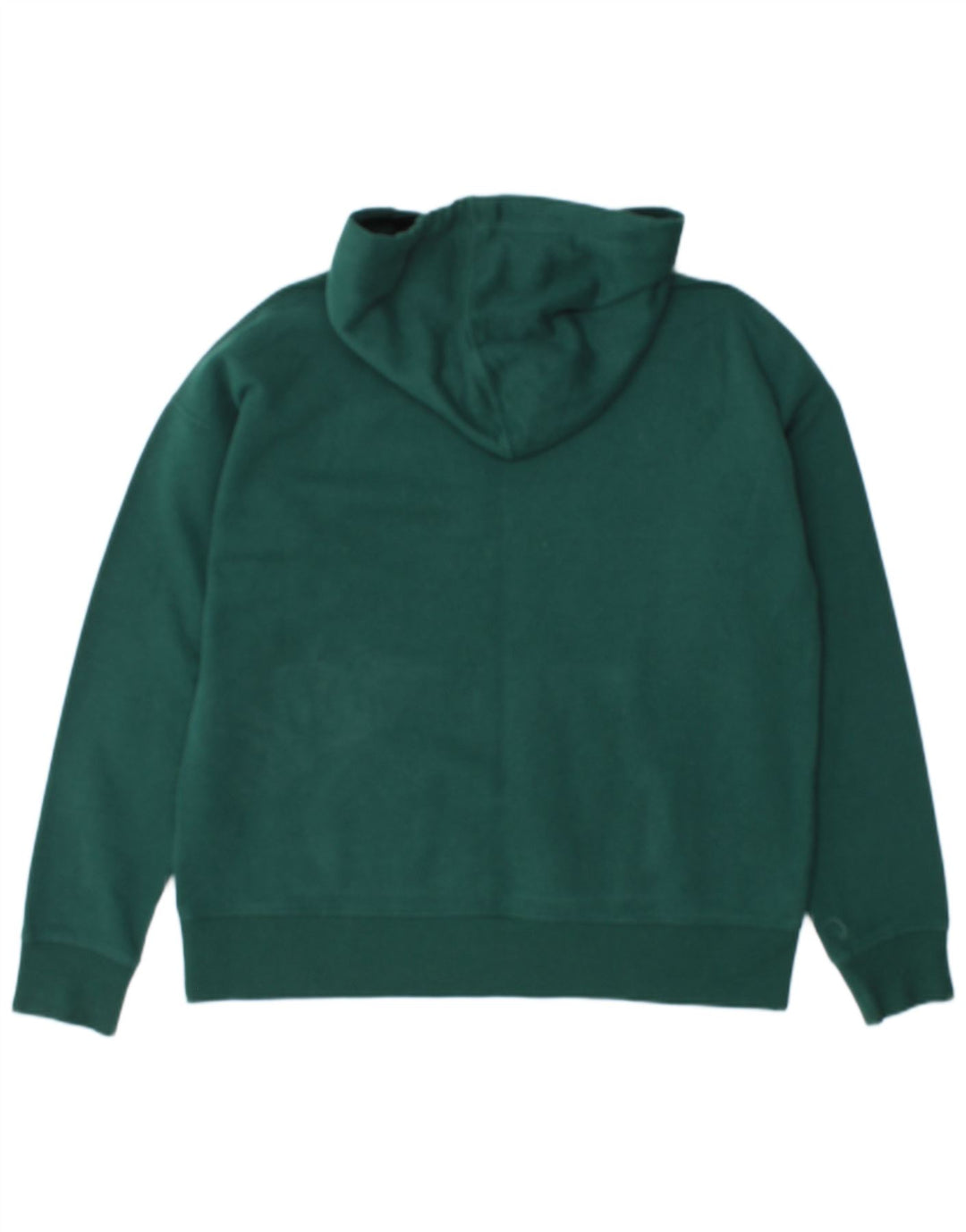 Pulover Dkny pentru bărbați cu glugă grafică, bumbac verde mediu