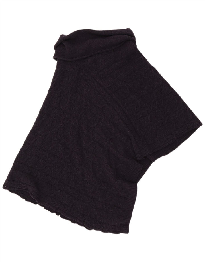 SEASALT Jumper Poncho pentru damă, mărime unica, lână bleumarin