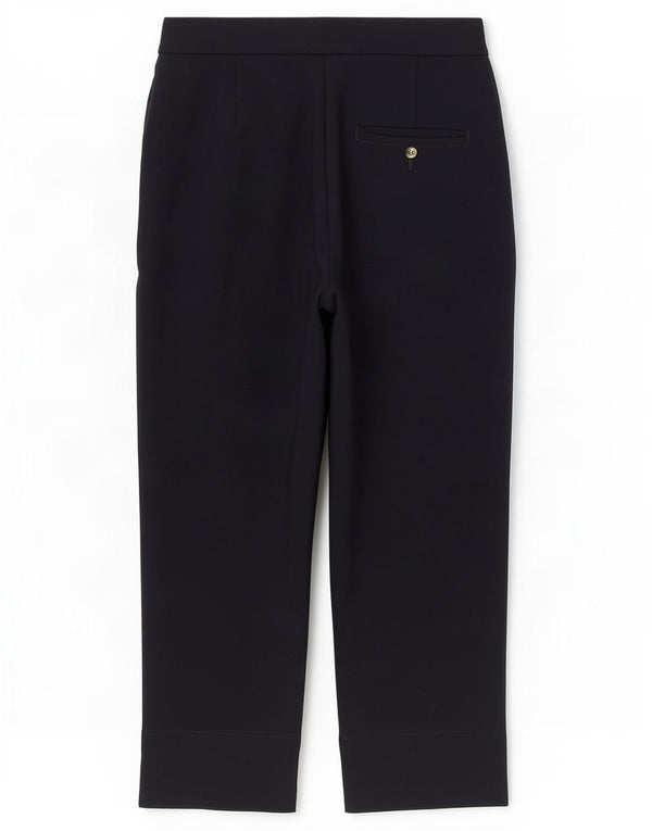 Pantaloni Capri pentru femei Marks & Spencer UK 10 Small W30 L23 Bleumarin