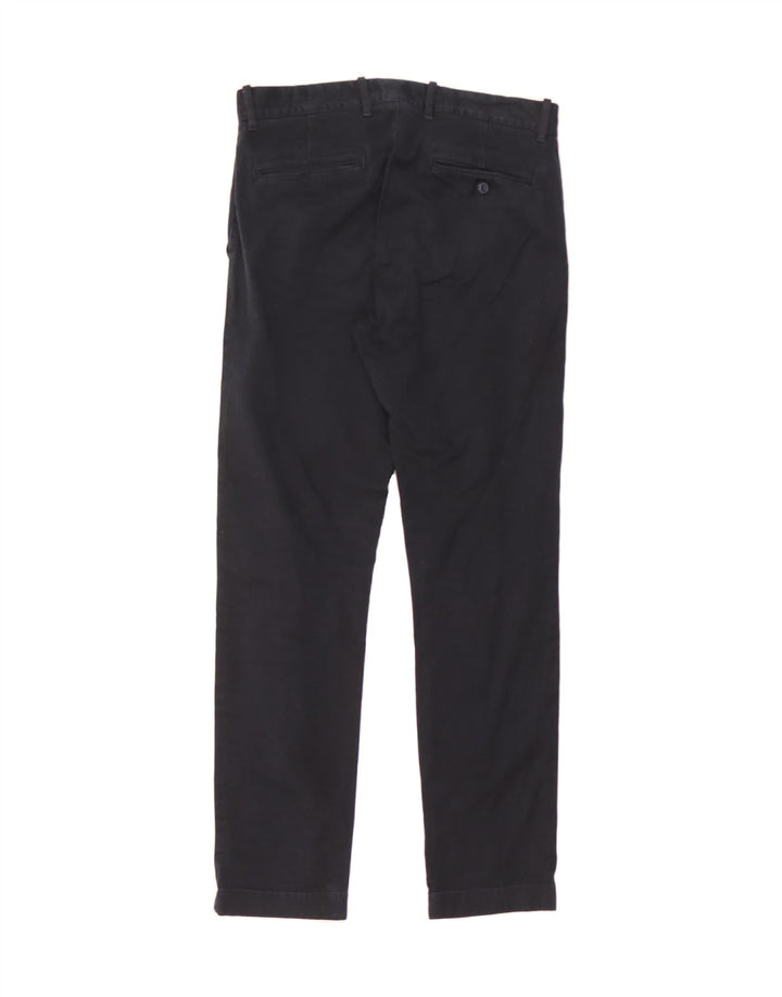 J. CREW Mens Slim Chino Trousers W29 L30 Navy Blue Vintage J. Crew and Second-Hand J. Crew from Messina Hembry 