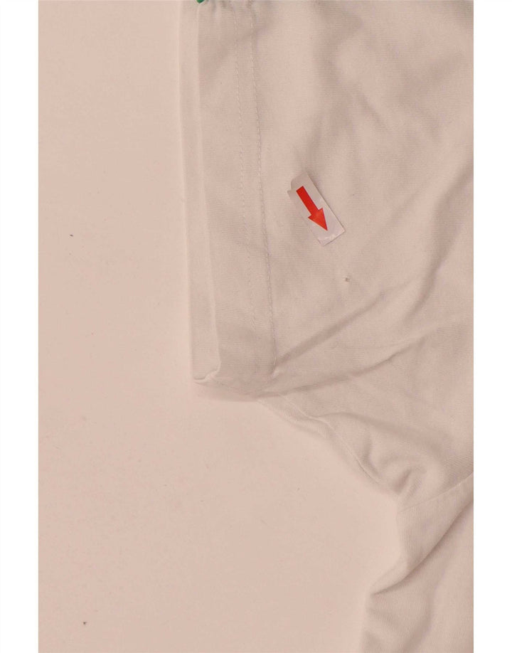 Tricou grafic pentru bărbați Ellesse Top mic, alb, bumbac