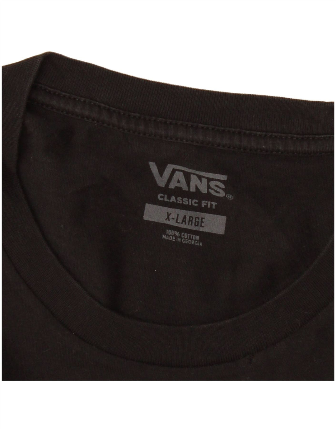 Tricou grafic Vans Classic Fit Top XL Bumbac negru