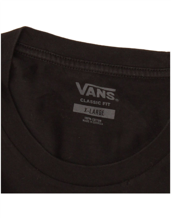 Tricou grafic Vans Classic Fit Top XL Bumbac negru