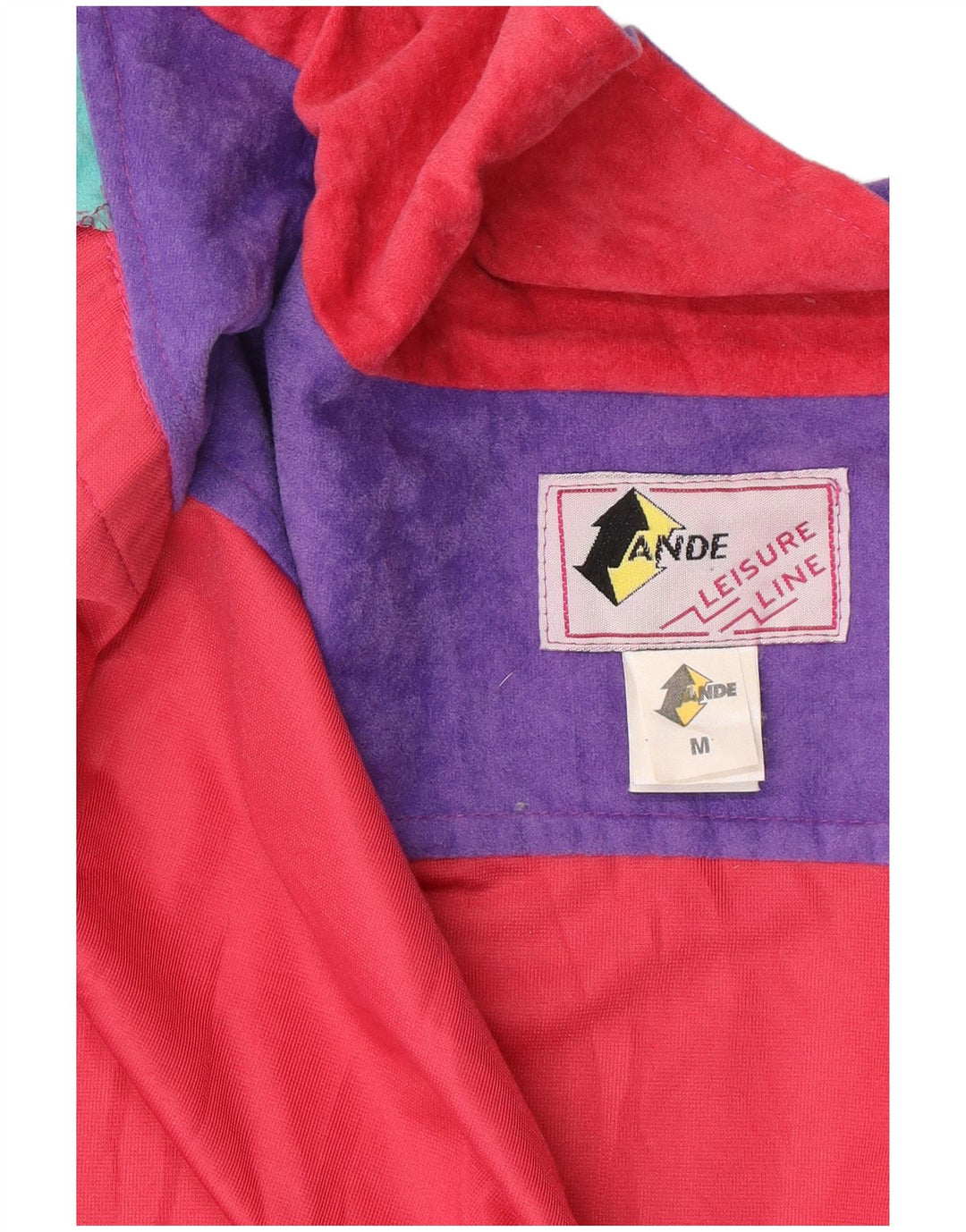Trening pentru bărbați vintage fără mâneci, jachetă de top, roșu mediu, color block