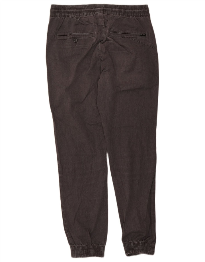 Pantaloni chino pentru femei de jogging Volcom Medium W30 L27 bumbac gri