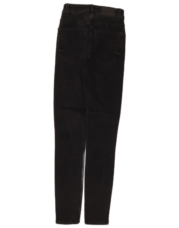 Blugi skinny dama Zara EU 32 2XS W22 L26 bumbac negru