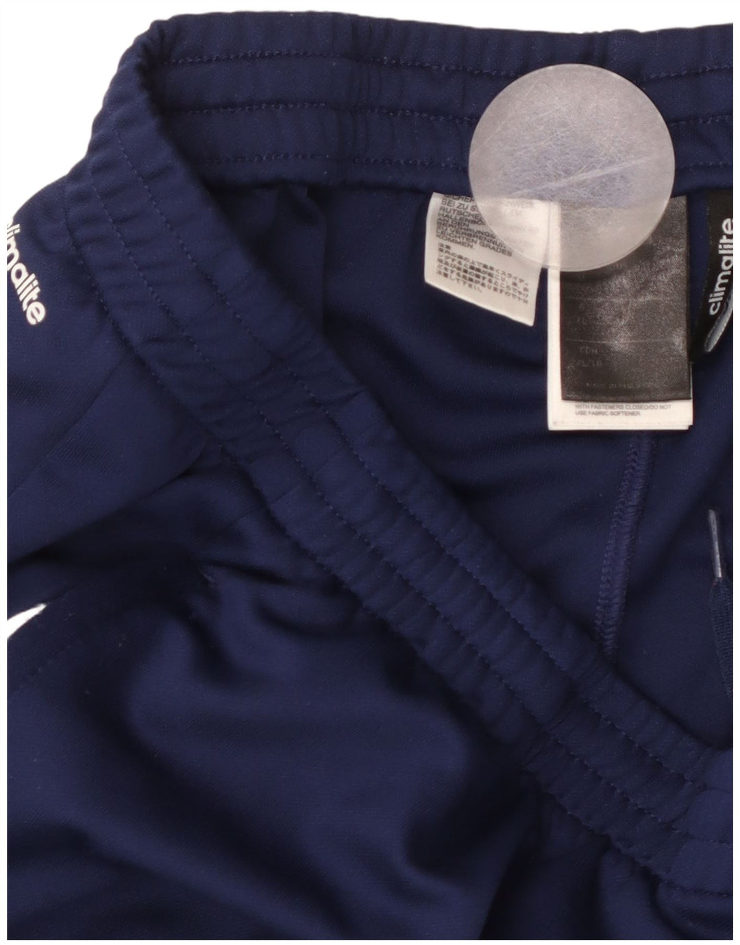 Pantaloni de trening ADIDAS Climalite pentru bărbați XL poliester bleumarin