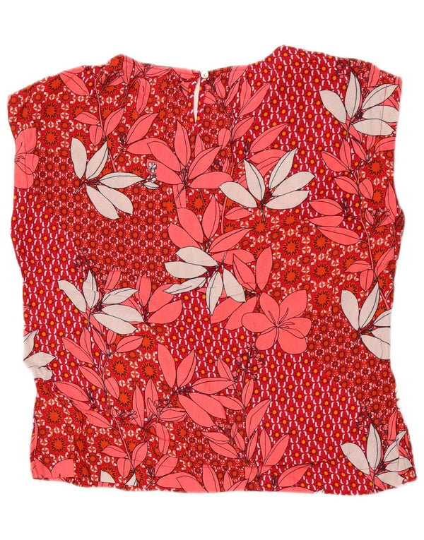 Bluză pentru femei White Stuff Top UK 12 Medium Red Floral Viscose