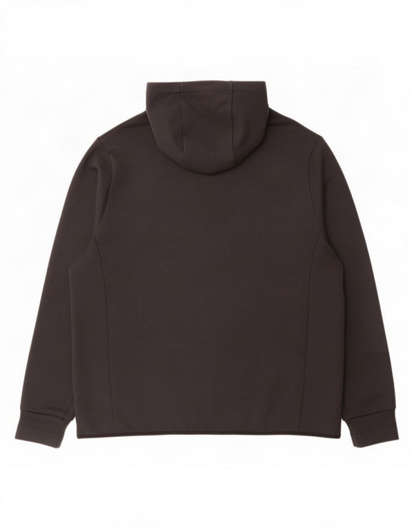 Pulover Adidas pentru bărbați, cu fermoar, 2XL, poliester negru