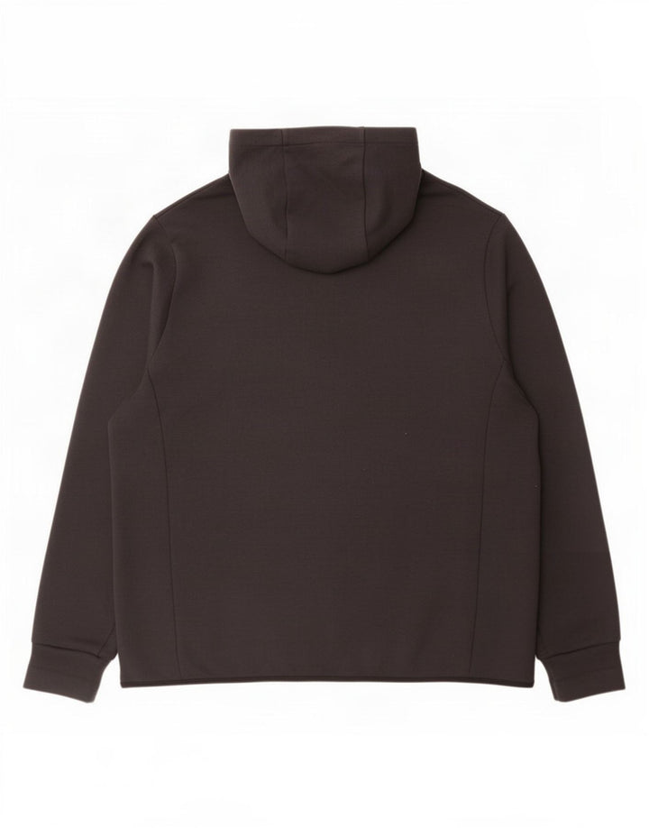 Pulover Adidas pentru bărbați, cu fermoar, 2XL, poliester negru
