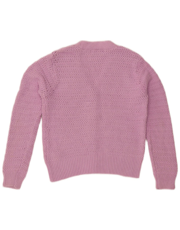 MARKS & SPENCER Pulover cardigan supradimensionat pentru femei UK 6 XS Violet