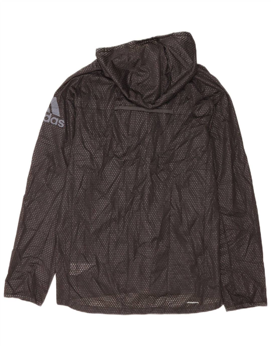 Jachetă de ploaie cu glugă pentru bărbați Adidas Climawarm UK 38 Medium Black Spotted