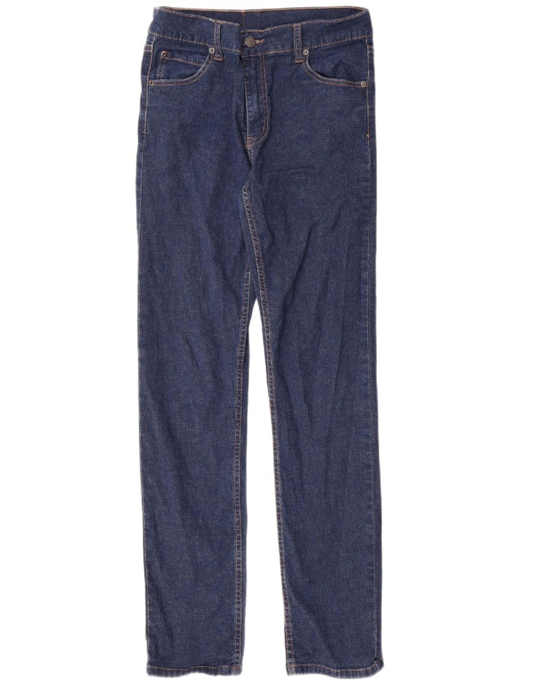 CHEAP MONDAY Womens Straight Jeans W32 L32 Navy Blue Cotton