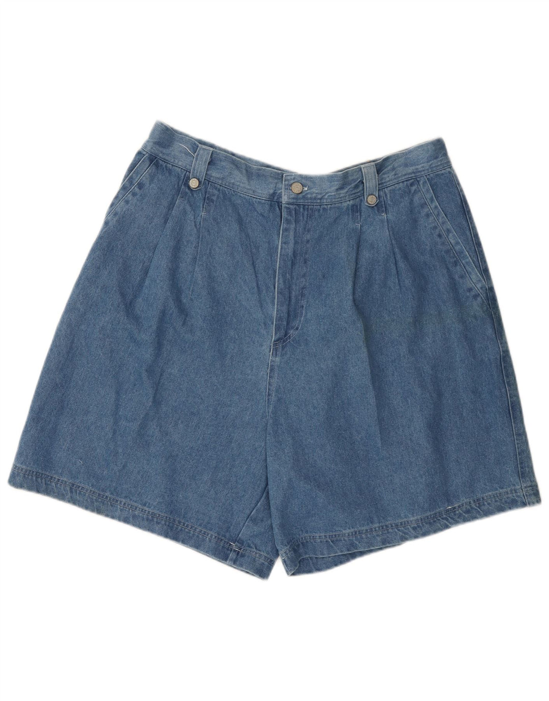 GITANO Pantaloni scurți din denim cu fixare pentru femei W40 2XL, bumbac albastru