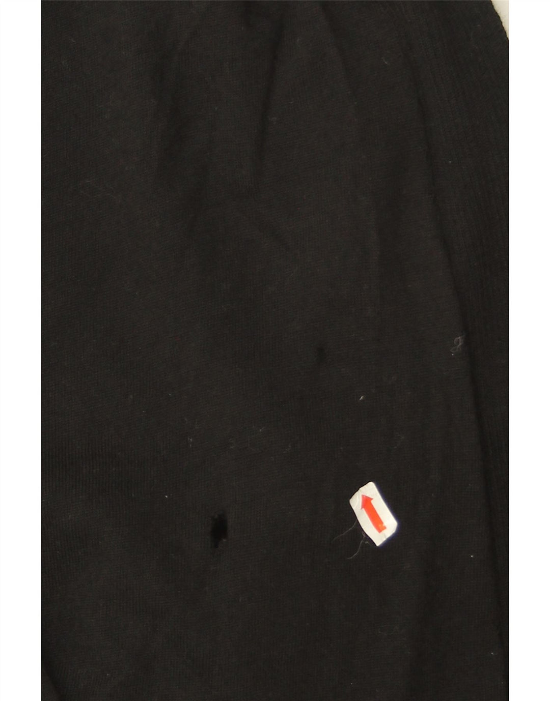 Pulover cardigan deschis supradimensionat pentru femei Cos UK 6 XS Lână neagră