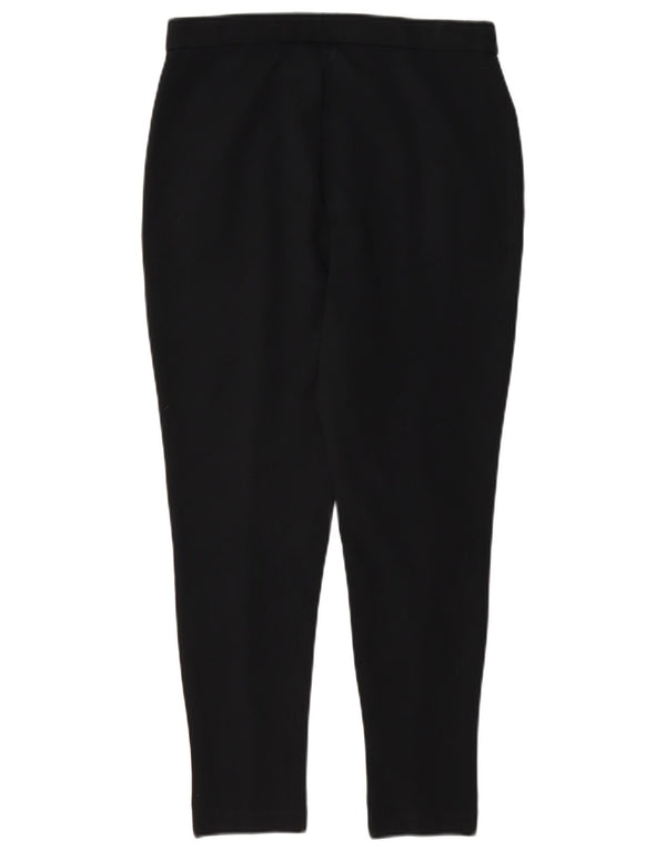 Pantaloni casual subțiri pentru femei Marks & Spencer UK 10 Small W27 L24 Negru