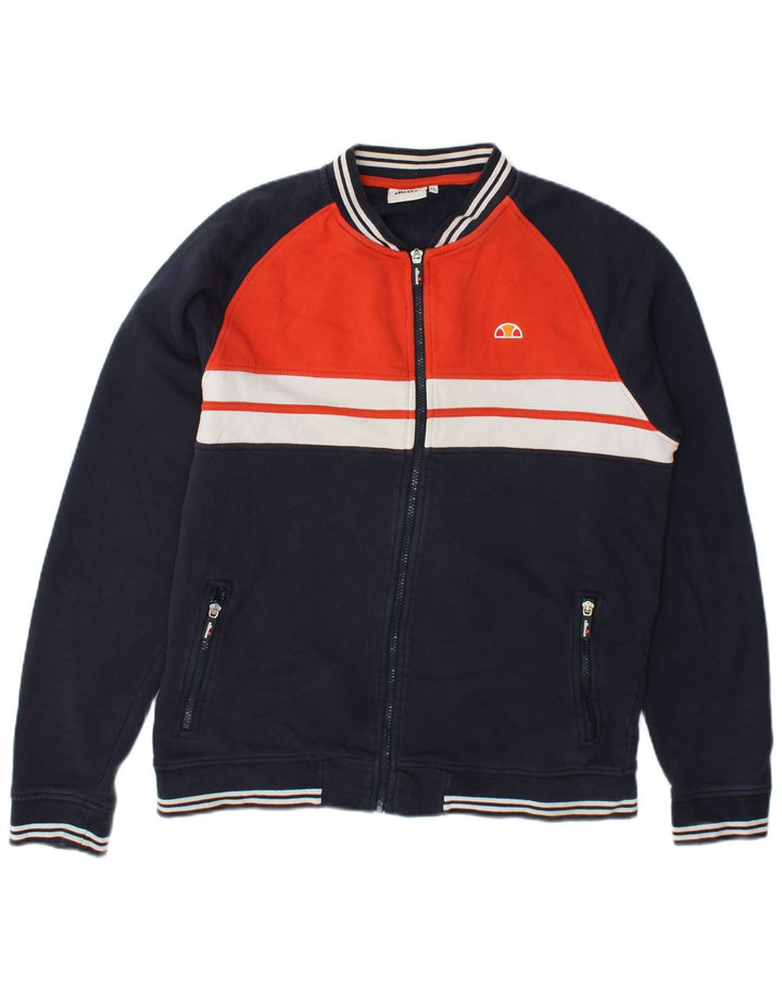 Jachetă de trening pentru bărbați Ellesse, XL, albastru bleumarin, bumbac color bloc