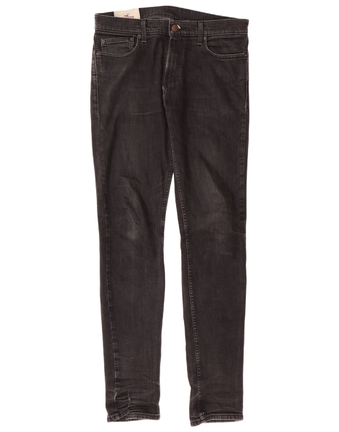Blugi skinny pentru bărbați HOLLISTER W32 L34 bumbac negru