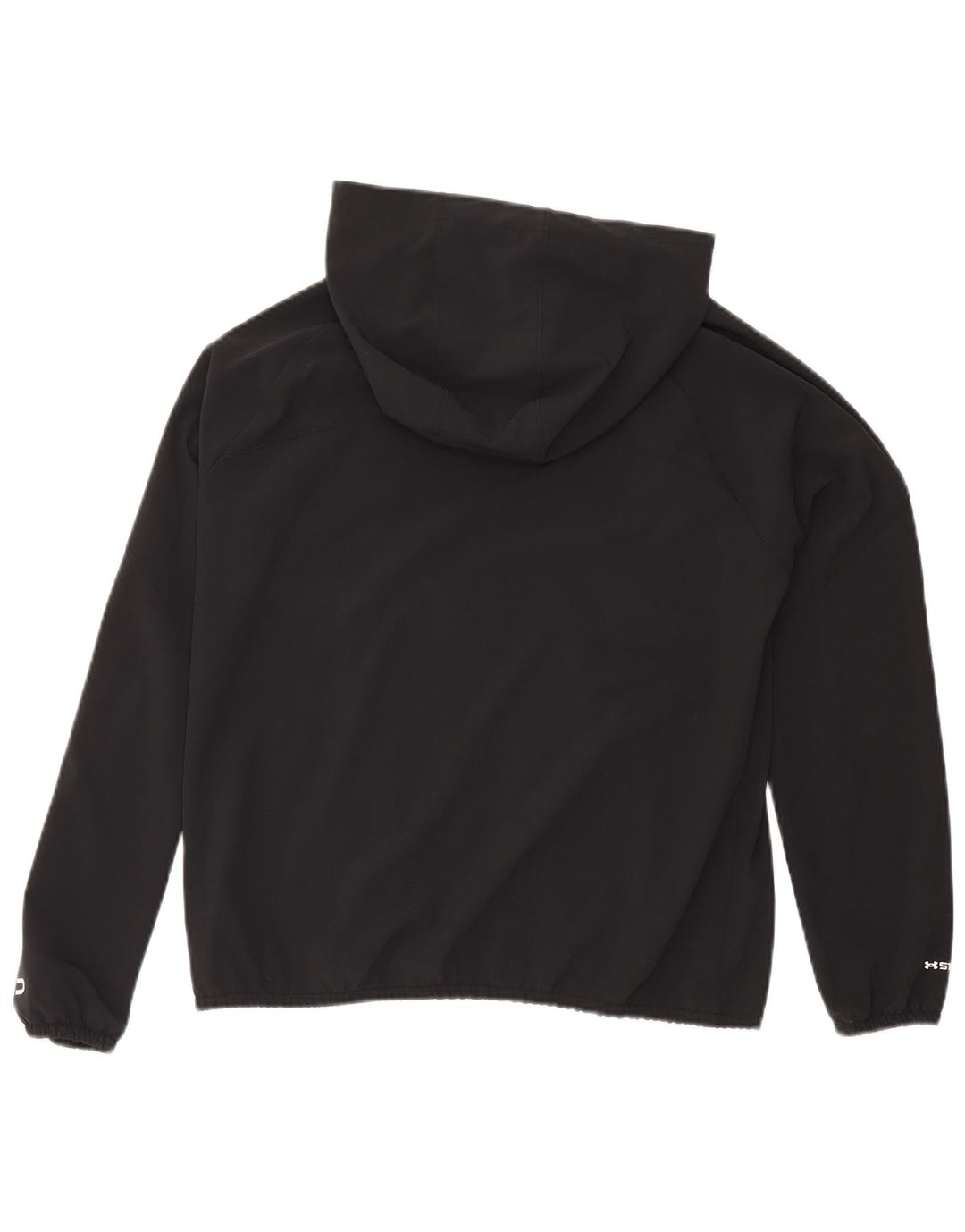 Jachetă de trening cu glugă Under Armour pentru bărbați, poliester mediu negru