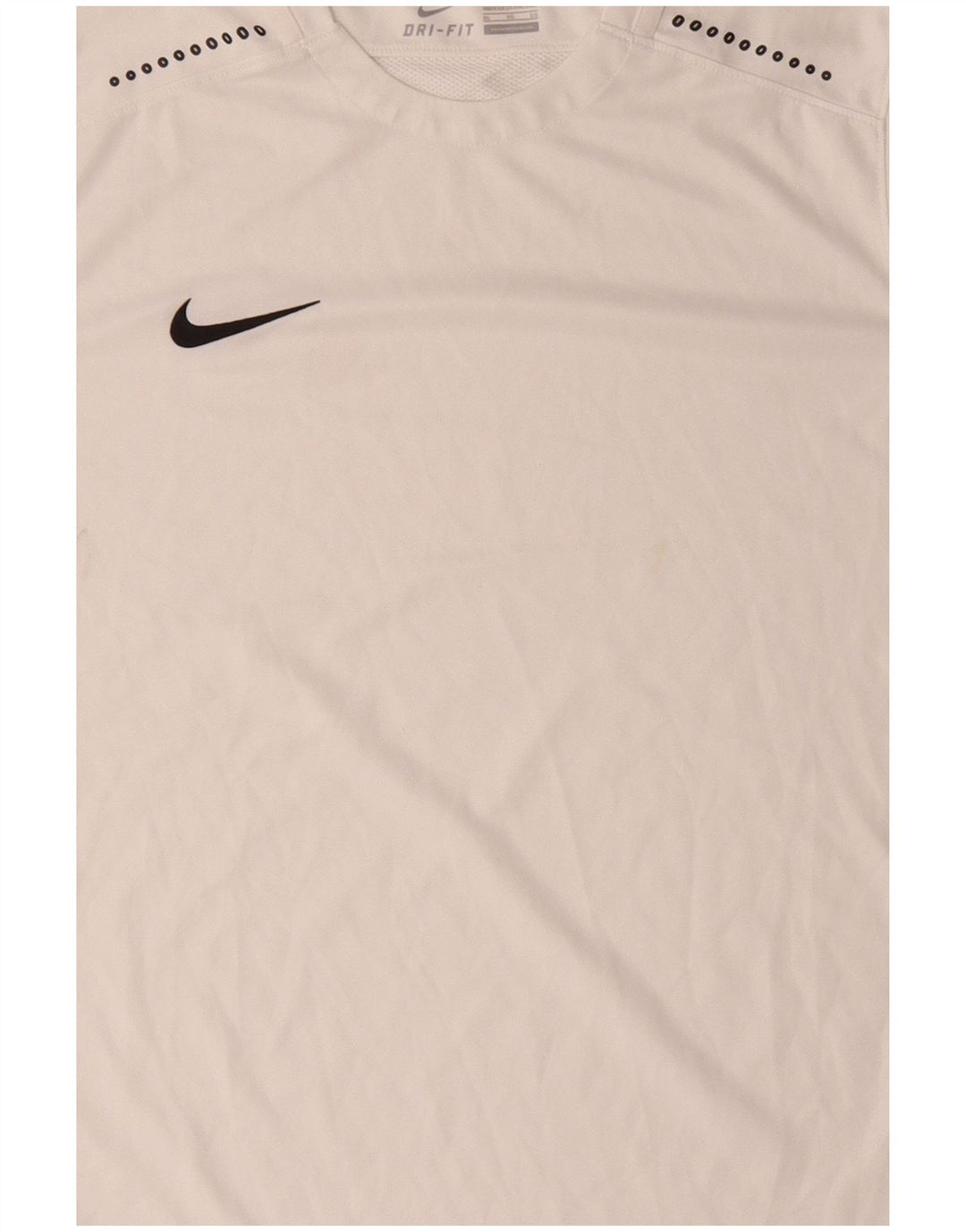 Tricou pentru bărbați NIKE Dri Fit Top XL, alb, poliester color bloc